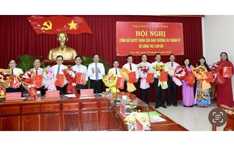Nhiều lãnh đạo TP.Cần Thơ nghỉ hưu trước tuổi từ ngày 1.7