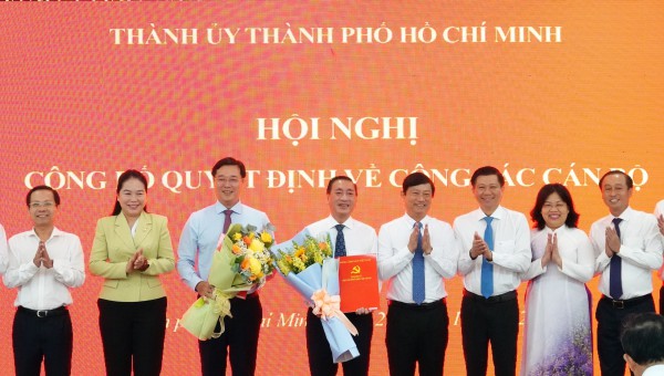 Ông Phạm Thành Kiên làm Trưởng ban Tổ chức Thành ủy TP.HCM
