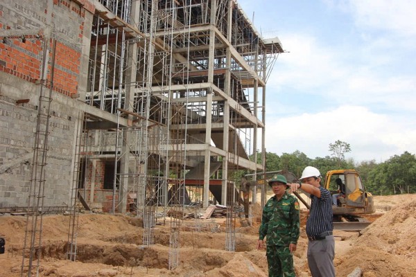 Chạy đua tiến độ hoàn thành trường liên cấp biên giới Chạy đua tiến độ hoàn thành trường liên cấp biên giới