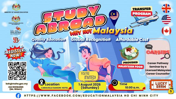 Cơ hội tiếp cận học bổng Malaysia và tư vấn hướng nghiệp quốc tế
