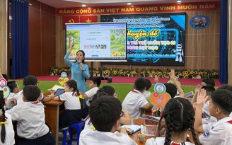 Học sinh học cách ứng dụng trí tuệ nhân tạo