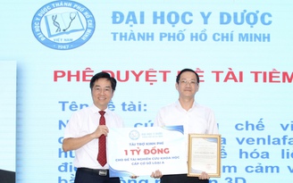 Trường ĐH Y dược TP.HCM tài trợ 1 tỉ đồng cho đề tài nghiên cứu cơ sở