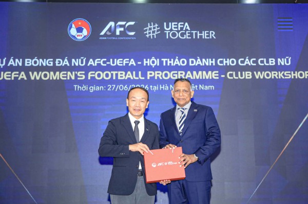 Cú đột phá chiến lược của bóng đá nữ Việt Nam, cả AFC và UEFA cùng vào cuộc Cú đột phá chiến lược của bóng đá nữ Việt Nam, cả AFC và UEFA cùng vào cuộc