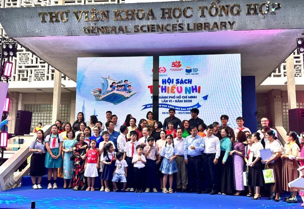 Hội sách thiếu nhi TP.HCM 2026: Hơn 150 hoạt động đưa sách đến gần trẻ em Hội sách thiếu nhi TP.HCM 2026: Hơn 150 hoạt động đưa sách đến gần trẻ em